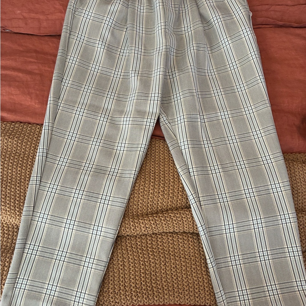 Women's Classic Plaid Trousers